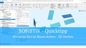 SOFiPLUS(-X) - QuicktippElemente frei im Raum drehen - 3D Drehen